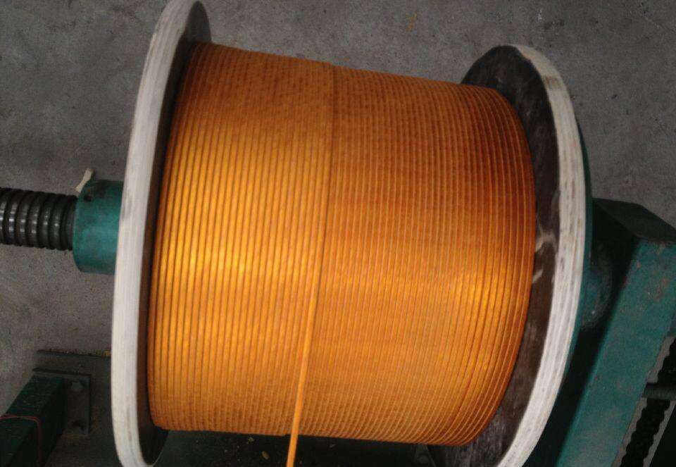 Fiberglass insulation aluminum magnet wire