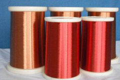 Nylon enameled aluminum round wire