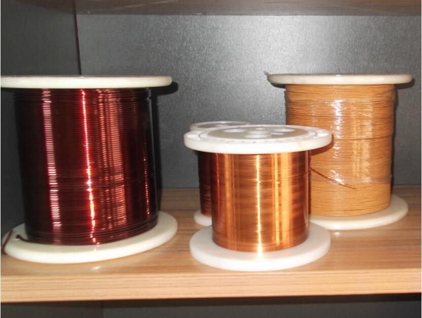 Copper clad aluminum magnet wire